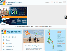 Tablet Screenshot of outerbanks.com