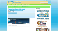 Desktop Screenshot of outerbanks.net